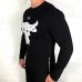 Кофта мужская Under Armour Project Rock CС Longsleeve black/white