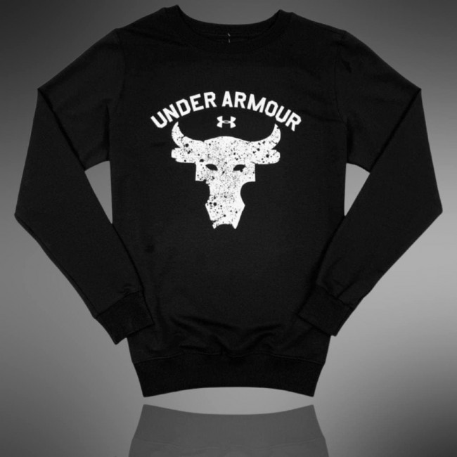 Мужская кофта (свитшот) Under Armour Project Rock CС black