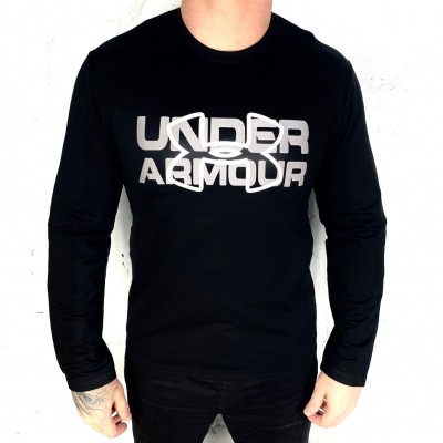 Мужская кофта Under Armour Imposition Logo black/white Мужская кофта Under Armour Imposition Logo black/white