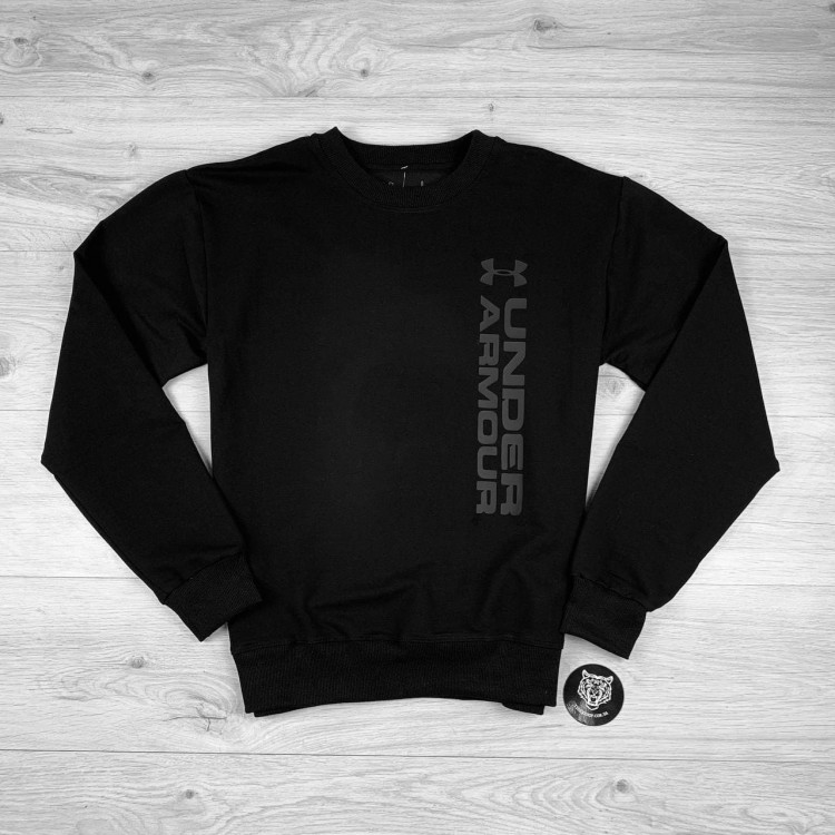 Свитшот Under Armour Vertical Line All Black