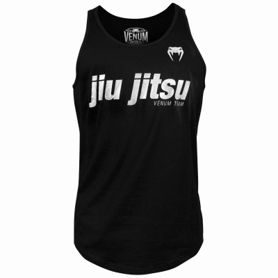 Майка Venum JiuJitsu VT Tank Top Black/Silver Майка Venum JiuJitsu VT Tank Top Black/Silver