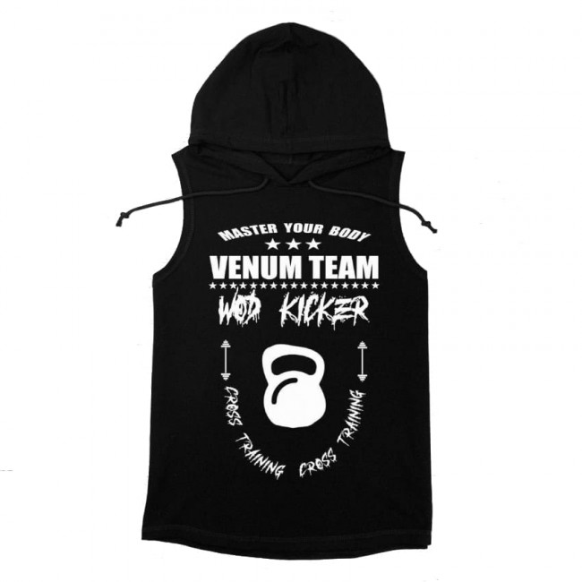 Безрукавка Venum Wod Kicker T-shirt White Black