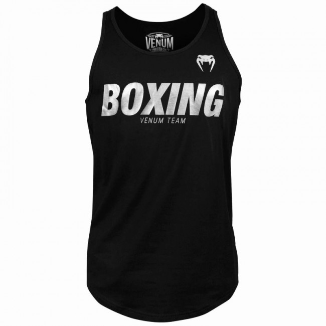 Майка Venum Boxing VT Tank Top Black/Silver