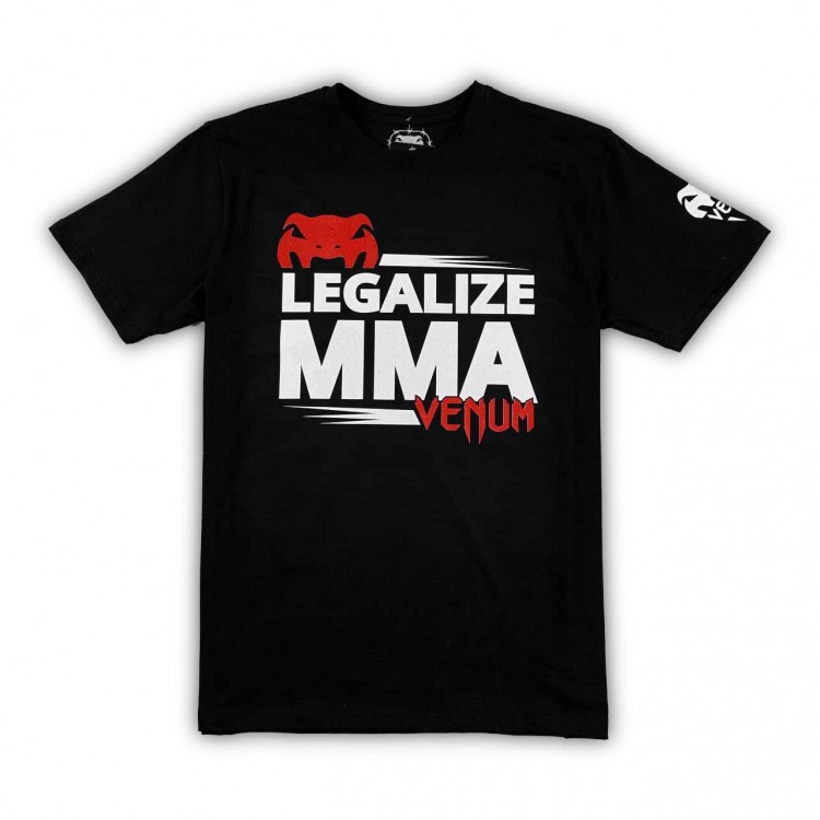 Футболка Venum LEGALIZE MMA black