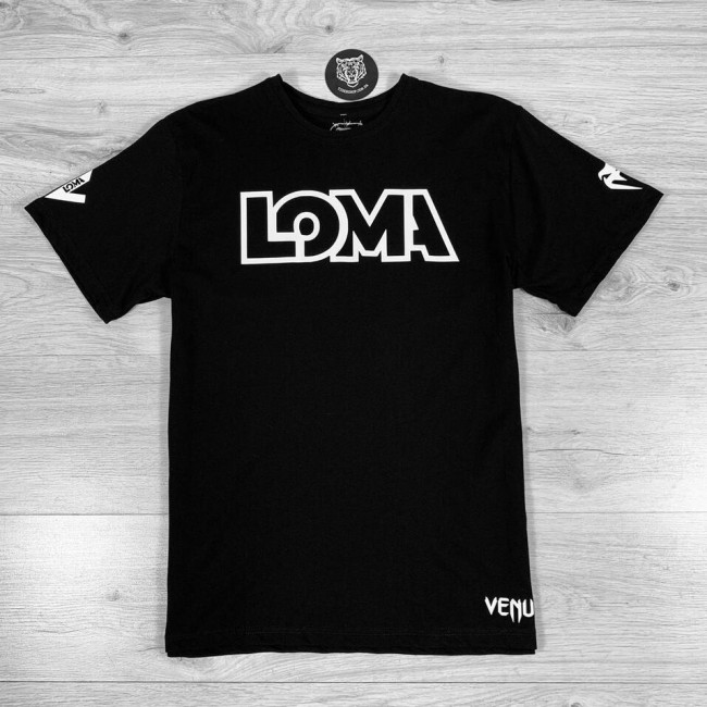 Футболка Venum T-shirt Loma Edition black/white