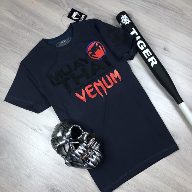 Футболка VENUM MUAY THAI Fighter gray