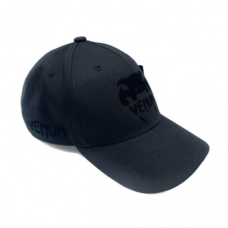 Бейсболка Venum Logo Classic black/black Бейсболка Venum Logo Classic black/black