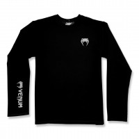 Кофта Venum Long Sleeve Classic Logo black/gray