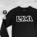 Свитшот Venum Arrow Loma Signature Collection Training black/white