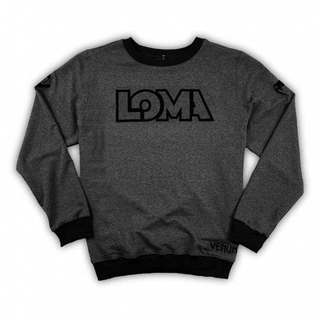 Свитшот Venum Arrow Loma Signature Collection Training gray/black Свитшот Venum Arrow Loma Signature Collection Training gray/black